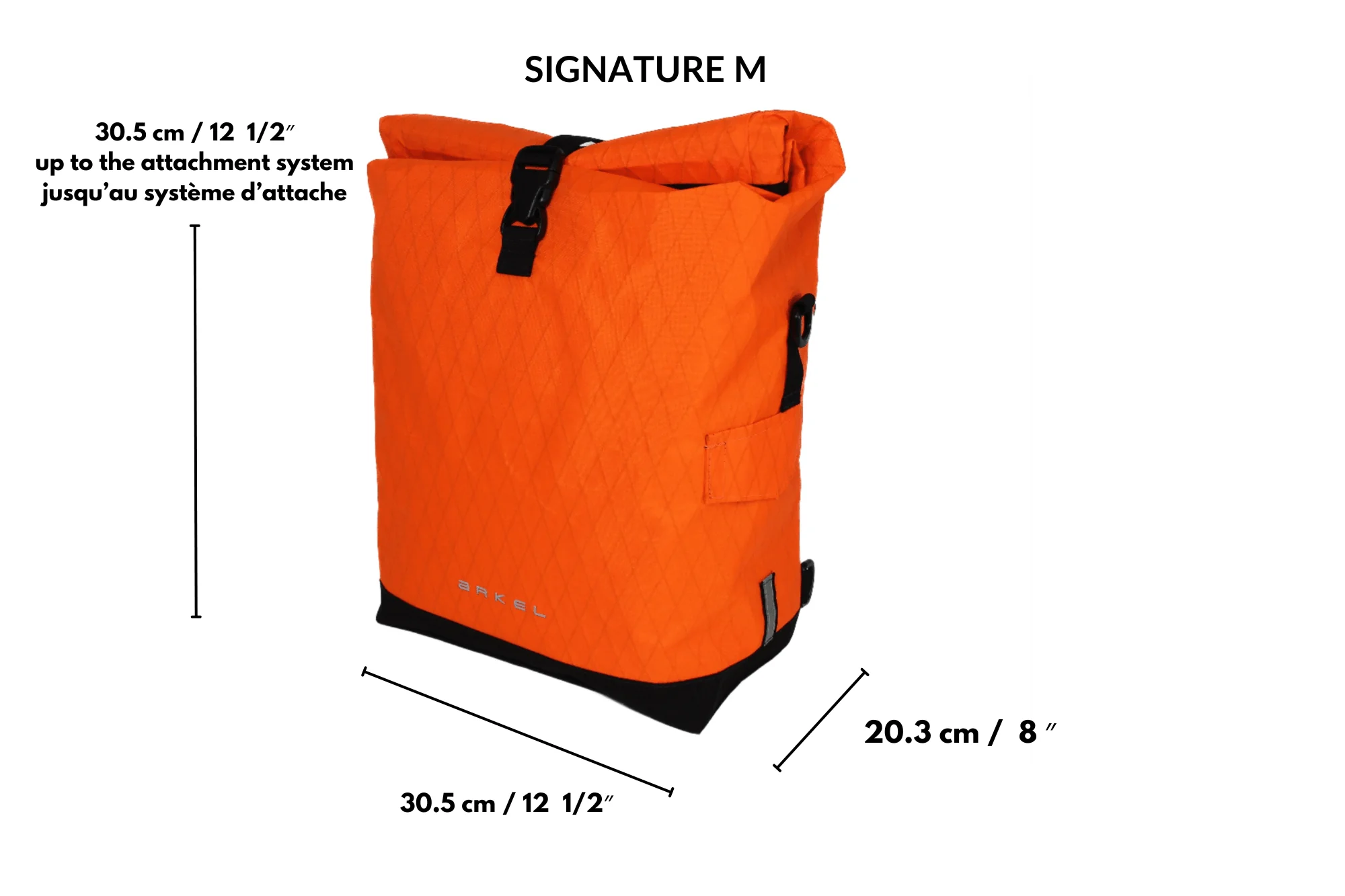 Signature M- Waterproof Urban Pannier - Image 16