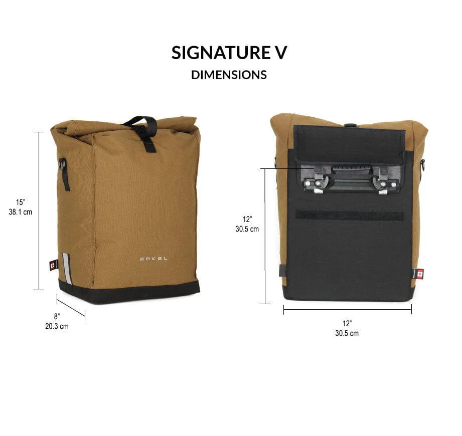Signature V- Waterproof Urban Pannier - Image 9